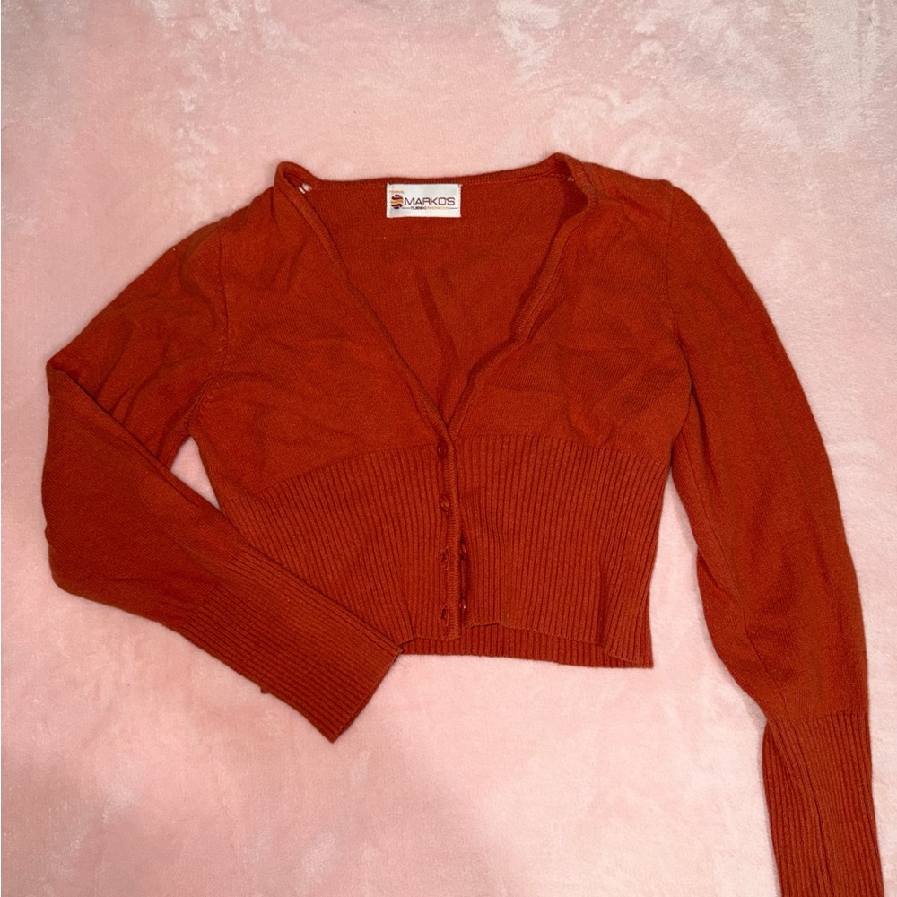 Women's Rust Sweater
